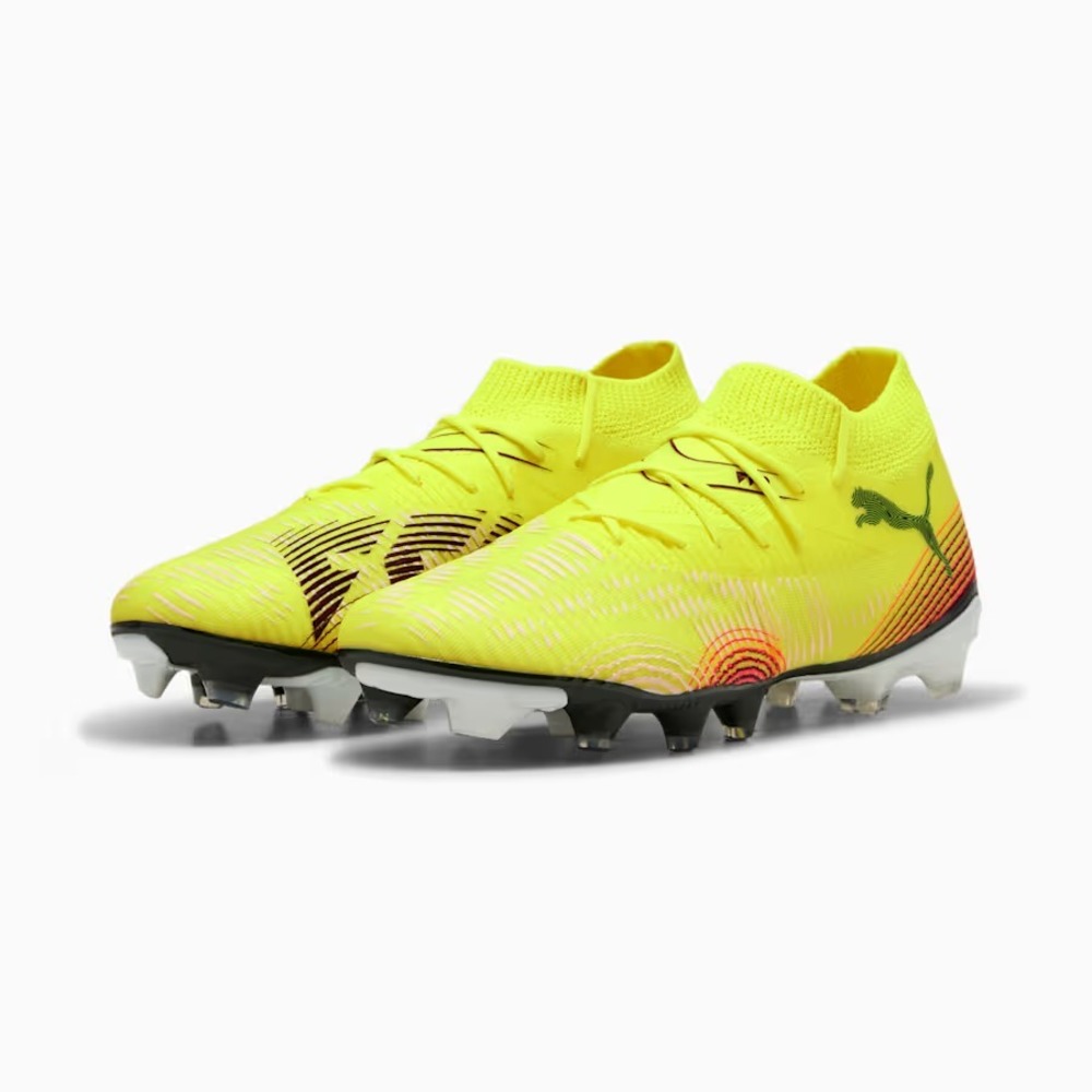 New Puma Womens Future 8 Match Soccer Cleats Size 7 Neon Black